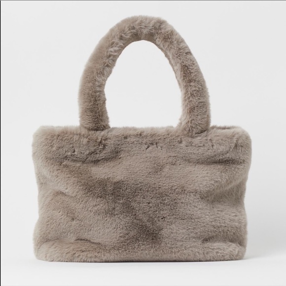 H&M Faux Fur Shopper - Picture 8 of 12